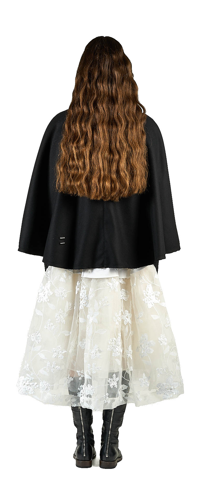 DANIELE BASTA LEATHER AND SILVER JACKET